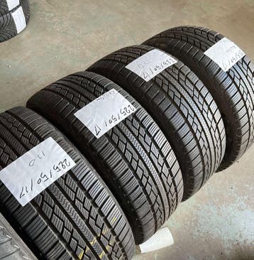 4 x Achilles 225-50-17 Winterbanden 9mm, Gebruikt, 17 inch, Band(en), Personenwagen