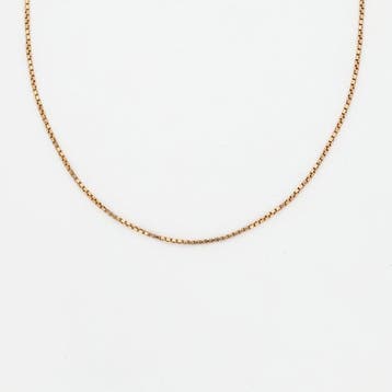 Halsketting - 14 karaat Geel goud - Venetiaan, Sieraden, Tassen en Uiterlijk, Kettingen, Nieuw