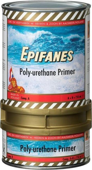 Epifanes Poly-urethane Primer wit 3L, Ophalen of Verzenden, Nieuw, Verven