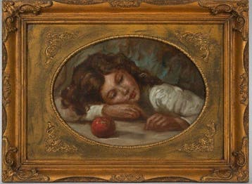 Italiaanse school (XX) - Ritratto bambina