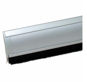 Door-line tochtstrip opbouw 950 mm zilvergrijs, Verzenden, Nieuw