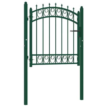 vidaXL Hekpoort EMMEN met stalen pinnen 103x97 cm groen, Verzenden, Nieuw