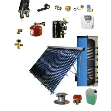 CV verwarming en tapwater zonneboiler 300L+ Prisma Pro 24 5, Verzenden, Nieuw