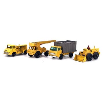 Matchbox (Lesney) 1:87 - Modelauto (4) - Set of 4 Vintage, Nieuw