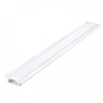 Kobi LED inbouwprofiel P02 wit 1 meter met opale afdekkap, Ophalen of Verzenden, Nieuw