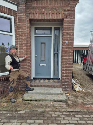 VOORDEUREN-Eigen productie-Plaatsing mogelijk, Deurkozijn, Nieuw, Ophalen of Verzenden, 150 tot 225 cm