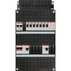ABB groepenkast 1-fase, 7 groepen, 2 Aardlekschakelaars, Doe-het-zelf en Verbouw, Elektra en Kabels, Nieuw