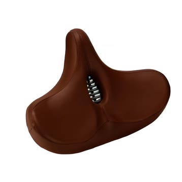 Fietszadel City Extra breed Donker Bruin XXXXL Fietszadel m, Verzenden, Nieuw
