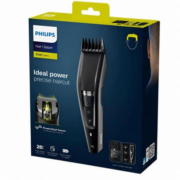 Philips Tondeuse 28 Lengtestanden - Zwart/grijs, Verzenden, Nieuw