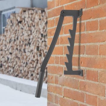Wandgemonteerde Gietstalen Houtklover - Handmatige Houtblok, Verzenden, Nieuw