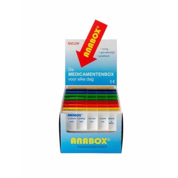 Anabox Dagbox Display 16 stuks, Ophalen of Verzenden, Nieuw