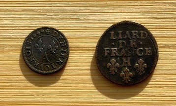 Frankrijk. Louis XIV (1643-1715). Denier tournois 1649-A &