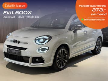 Fiat 500X | Zakelijk Leasen vanaf 164,- p/mnd, Nieuw, Financial lease, Lease, 500X