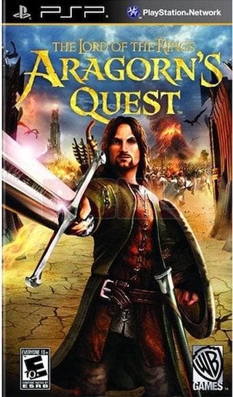 In de Ban van de Ring  Aragorns Avontuur (PSP Games), Spelcomputers en Games, Games | Sony PlayStation Portable, Zo goed als nieuw