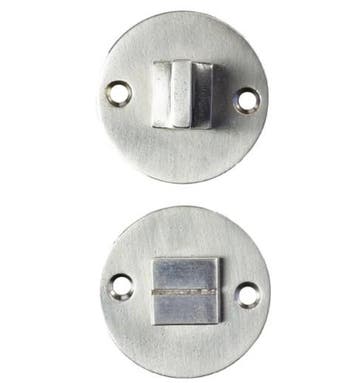 Toiletgarnituur Jolie rond 52 mm oud zilver, Doe-het-zelf en Verbouw, Deuren en Horren, Verzenden, Nieuw