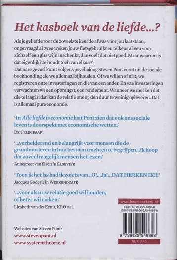 Alle liefde is economie 9789022546888 Steven Pont, Verzenden, Gelezen, Steven Pont