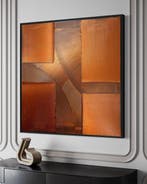 Sarah Schwarzl - Frequency BRONZE GRAPHITE (Frame included), Antiek en Kunst