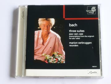 Bach - Three Suites / Marion Verbruggen, Ophalen of Verzenden, Zo goed als nieuw