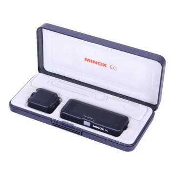Minox EC Subminiatuur Camera 15mm f/5.6 met Flitsadapter en, Verzenden, Zo goed als nieuw