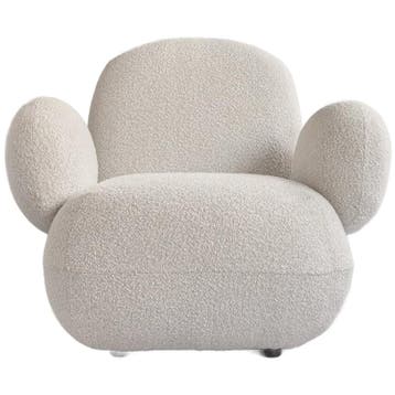 101 Copenhagen Toe Fauteuil Plat - Off White - Ongebruikt, 75 tot 100 cm, Ophalen of Verzenden, Zo goed als nieuw, 75 tot 100 cm