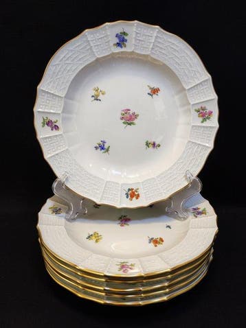 Meissen - Bord (6) - Ø 20,4 cm 6er Set Vorspeiseteller