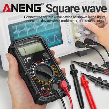 ANENG SZ308 Digitale Multimeter: AC/DC Metingen, Weerstand,, Verzenden, Nieuw
