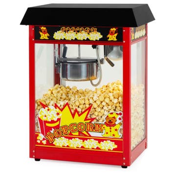 HCB Popcornmachine - luxe - zwart - 230V, Verzenden, Nieuw in verpakking