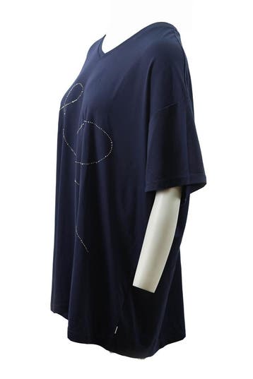 Zhenzi T-shirt in maat 46 Blauw, Kleding | Dames, Zhenzi, Verzenden, Zo goed als nieuw, Blauw