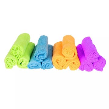 Ruhhy Microvezel Doekjes - Set van 12: Maakt Schoonmaken..., Ophalen of Verzenden, Nieuw