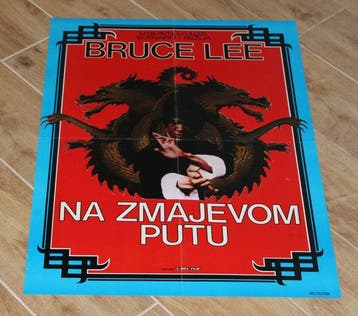 Bruce Lee - LOT OF 2 ORIGINAL VINTAGE MOVIE POSTERS - Jaren