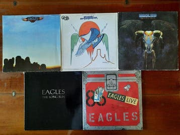 Eagles - Collection of 5 x very early LP albums including 1, Nieuw in verpakking