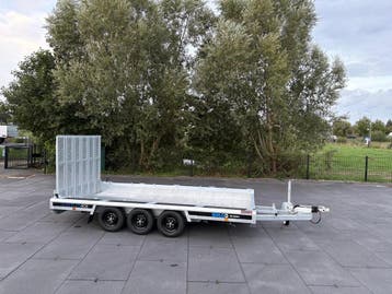 Hulco Terrax 3-asser Go-Getter Uit voorraad DEMO Actie, Auto diversen, Aanhangers en Bagagewagens, Ophalen, Gebruikt