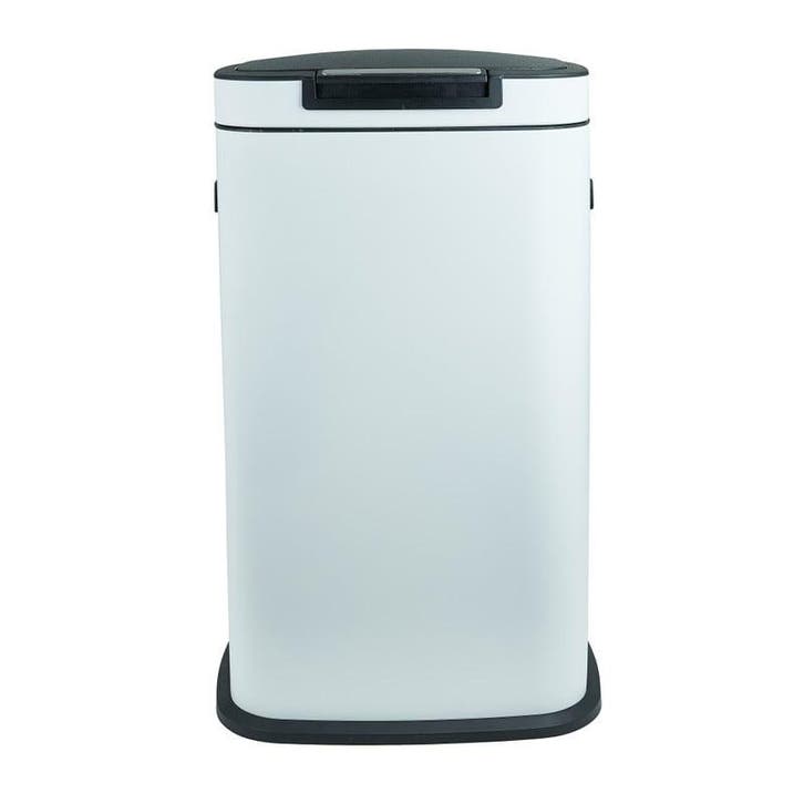 Afvalemmer push - wit - 38 liter, Huis en Inrichting, Woonaccessoires | Prullenbakken, Verzenden