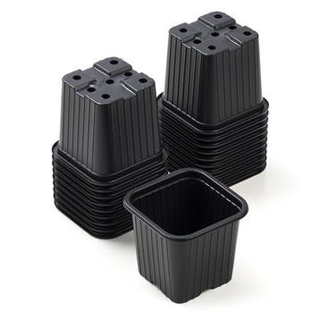 Kweekpotjes | Nature | 6 x 7 x 7 cm | 20 stuks (Vierkant), Tuin en Terras, Kweekspullen, Verzenden, Nieuw