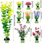 25/26-Delige Aquarium Planten Set Kunstmatige Decoratie, Dieren en Toebehoren, Vissen | Aquaria en Toebehoren, Verzenden, Nieuw