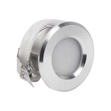 LED mini inbouwspot Phobos Zilver 1.5W 195lm 2700K Dimbaa..., Ophalen of Verzenden, Nieuw