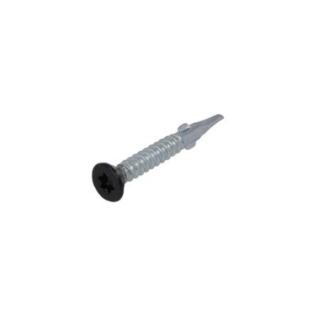 vleugelteks verzinkt 4.2x32mm TX zwart (100st), Tuin en Terras, Palen, Balken en Planken, Ophalen of Verzenden