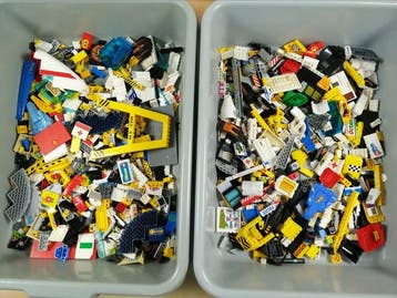 Lego - geen serie - Partij bedrukte onderdelen +/- 1000, Nieuw