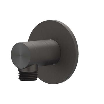 IVY Wanduitlaat 1/2 inch - RVS 316 Geborsteld Carbon Black, Ophalen of Verzenden, Nieuw