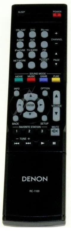 Afstandsbediening Denon rc-1169 rc-1168, Audio, Tv en Foto, Afstandsbedieningen, Origineel, Nieuw, Ophalen of Verzenden