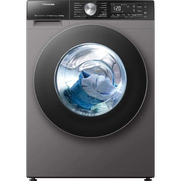 Hisense WD5S1045BT - Was-droogcombinatie - 10 kg wassen - 6, Ophalen of Verzenden, Nieuw, 85 tot 90 cm