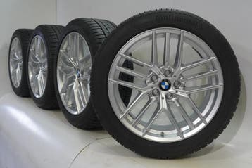 BMW 5 serie i5 G60 G61 933 19 inch velgen Continental Winter, 19 inch, Gebruikt, Velg(en), Winterbanden