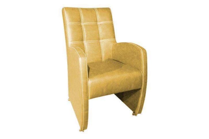 Eetkamerstoel Louise - eetkamerstoelen - Goud, Huis en Inrichting, Stoelen, Nieuw, Stof