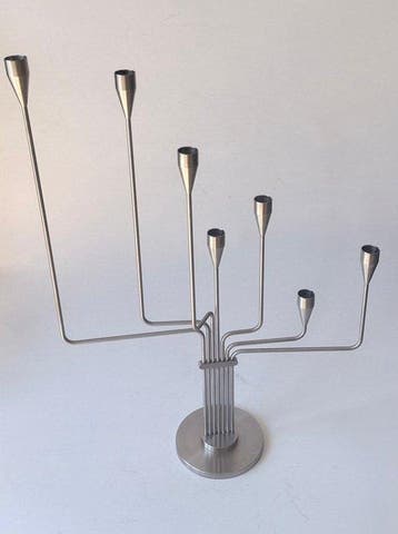 Piet Hein 63cm high Karlsvognen - Kaarsenhouder - Staal