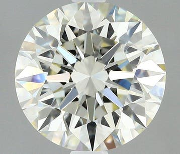 1 pcs Diamant (Natuurlijk) - 2.23 ct - Rond - K - VVS2 -, Nieuw
