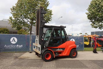 Veiling: Heftruck Linde H80D-02/900 Diesel 8000kg 2015, Ophalen, Linde, Diesel, Heftruck