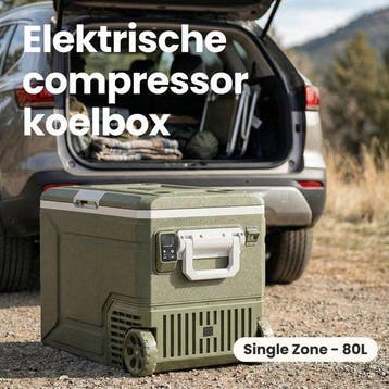 2dekans | Auronic Elektrische Koelbox - Compressor - 80L -, Witgoed en Apparatuur, Ophalen of Verzenden, Zo goed als nieuw