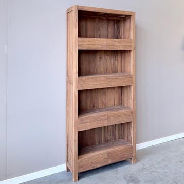 Moderne boekenkast met 8 laden, Huis en Inrichting, Ophalen of Verzenden, Nieuw