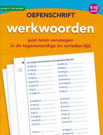 Mijn oefenschrift Werkwoorden 9 tot 10 jaar 9789043828444, Verzenden, Zo goed als nieuw