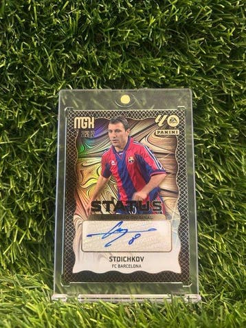 Panini Megacracks stoichkov Gesigneerde kaart - 1 Card -, Nieuw